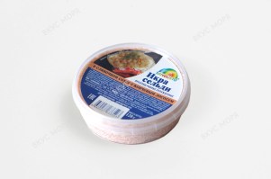 Икра сельди в сливочном соусе с копченым лососем, 120 г